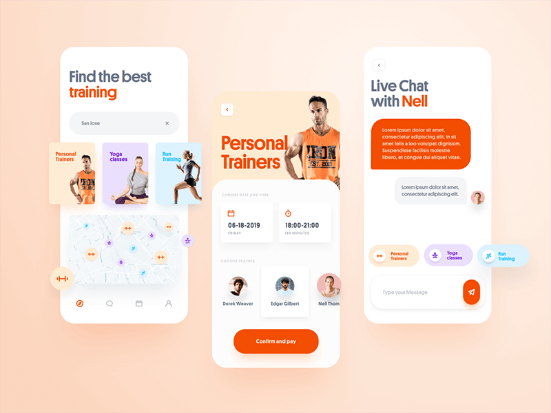 App Ui Design & Develop