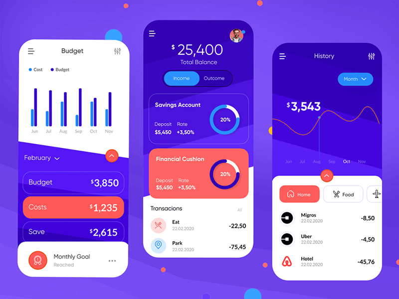 App Ui Design & Develop