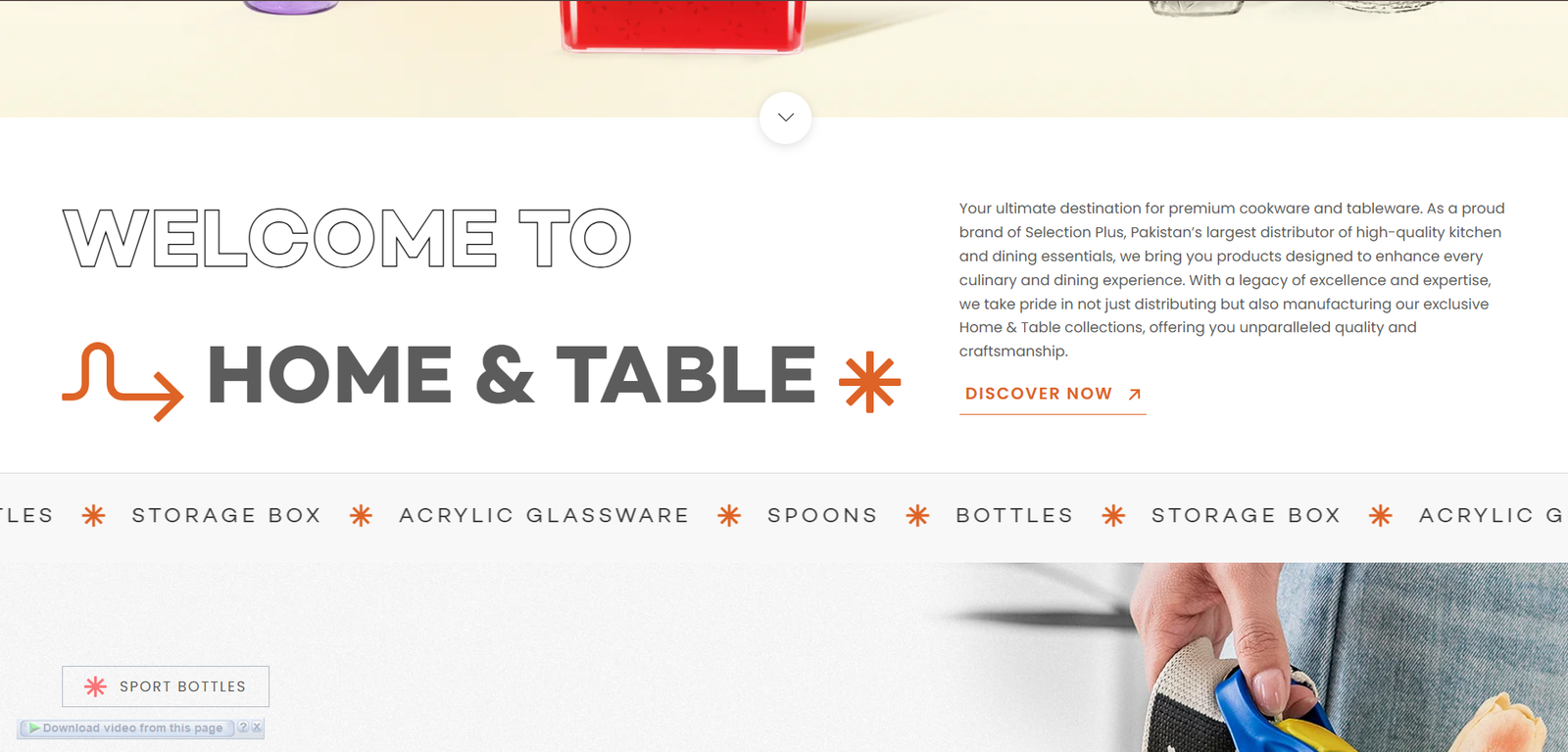 Explore Home N Table’s exclusive cookware and tableware collection online